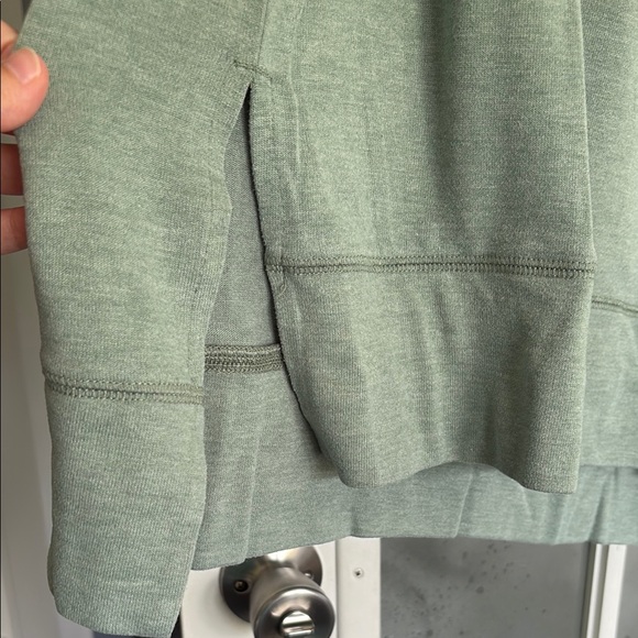 PositiviTees Women’s Sage Long Sleeve Sweatshirt - Picture 4 of 5